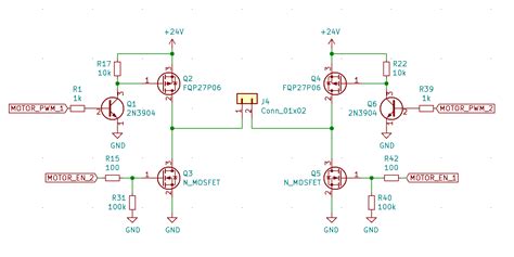 mosfet h-bridge circuit diagram